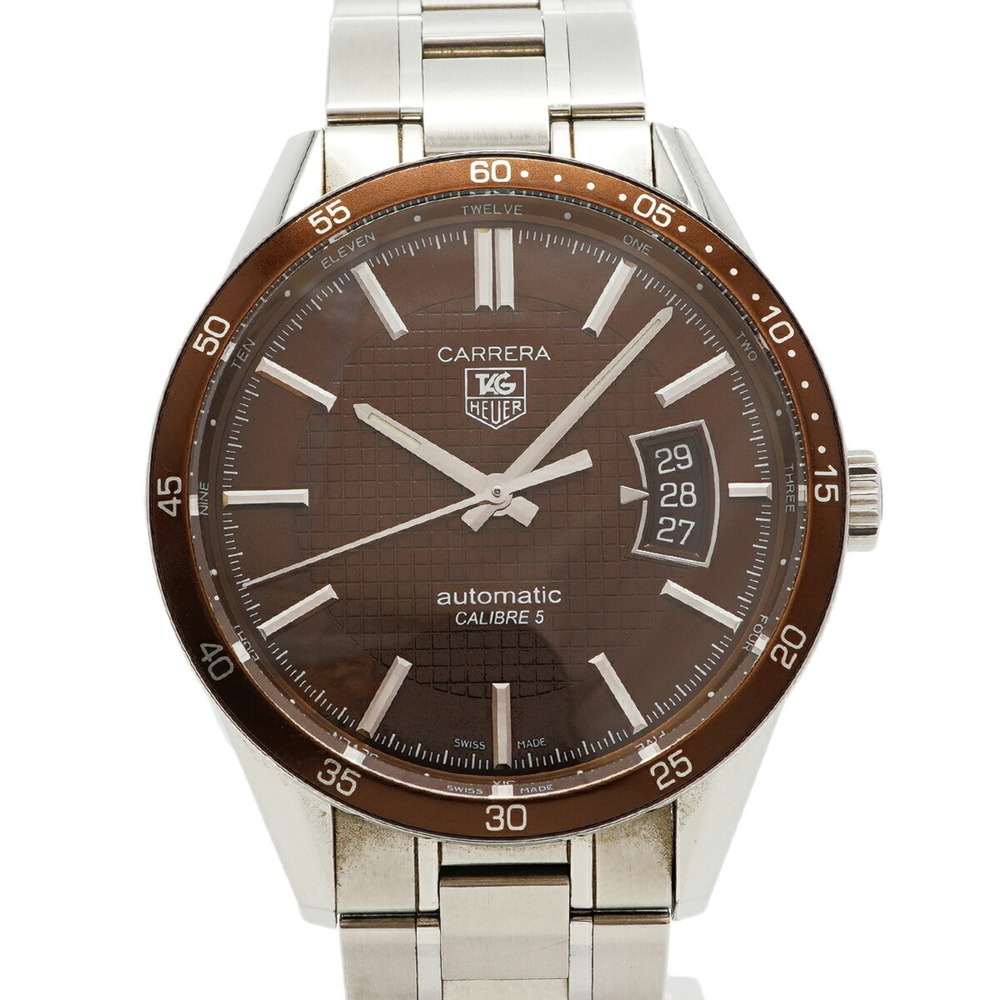 TAG Heuer Carrera Calibre 5 WV211N Brown Dial Men's Watch